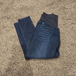 Old Navy Dark Blue Maternity Skinny Jeans